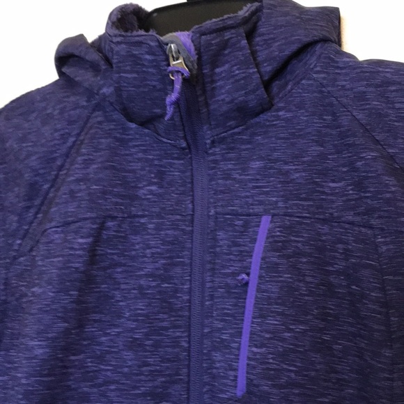 Free Country Purple Jacket with Removable Hood Size Large - Picture 5 of 10